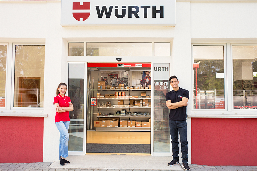 Würth Shop hálózat Magyarországon